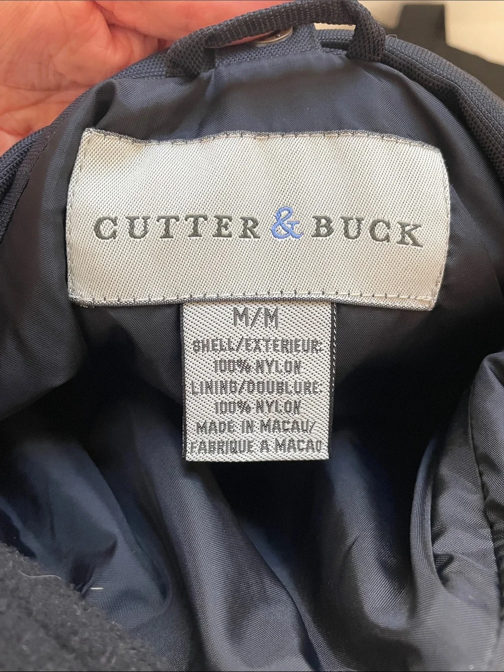 Cutter & Buck Men's Black Winter Jacket
